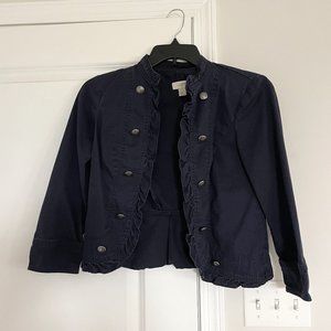 LOFT navy blue jacket - small